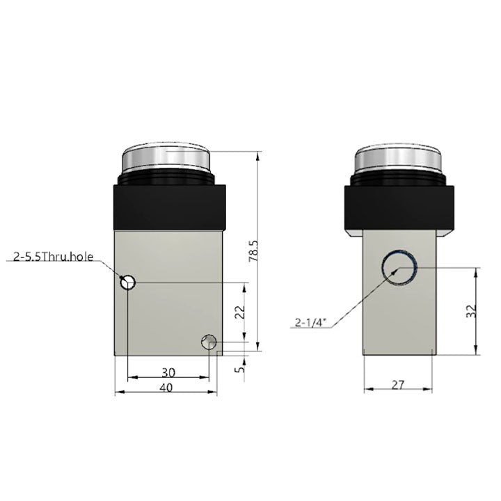 Ручной клапан AirTAC CM3PF08YG