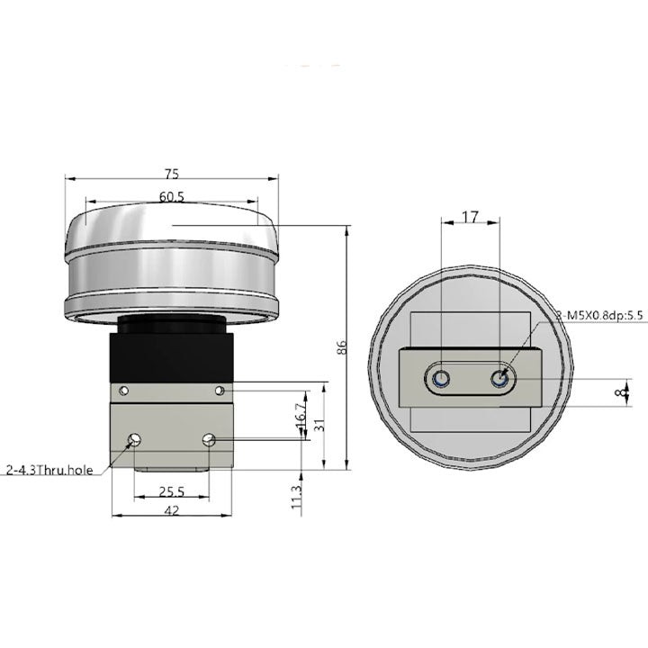 Ручной клапан AirTAC CM3PMX05Y