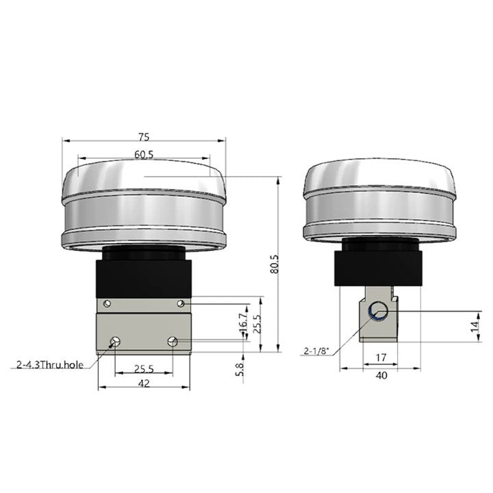 Ручной клапан AirTAC CM3PMX06G