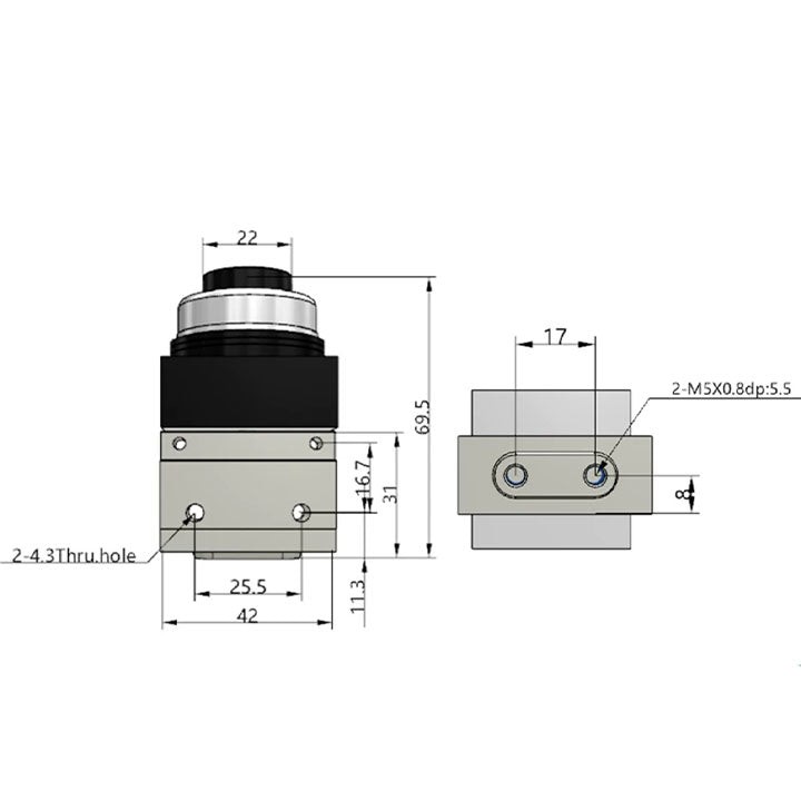 Ручной клапан AirTAC CM3PP05B