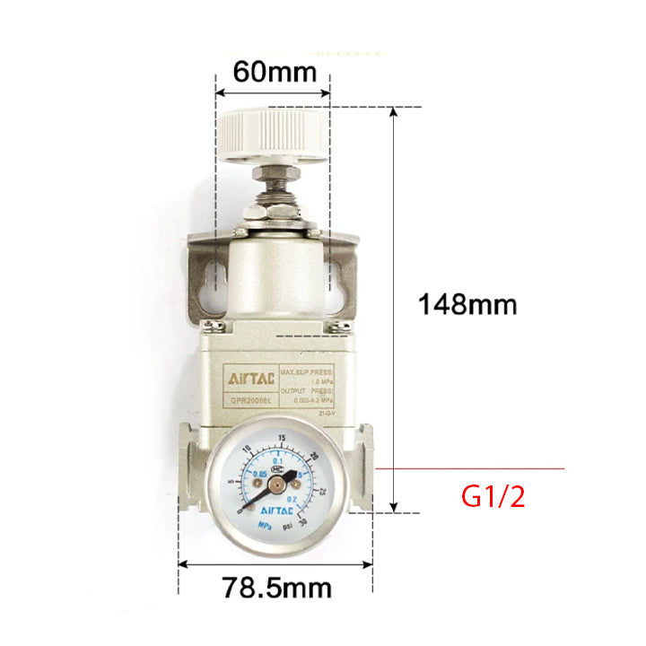 Регулятор давления AirTAC GPR40015MG