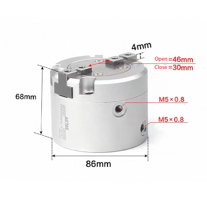 Пневмозахват AirTAC HFCI63