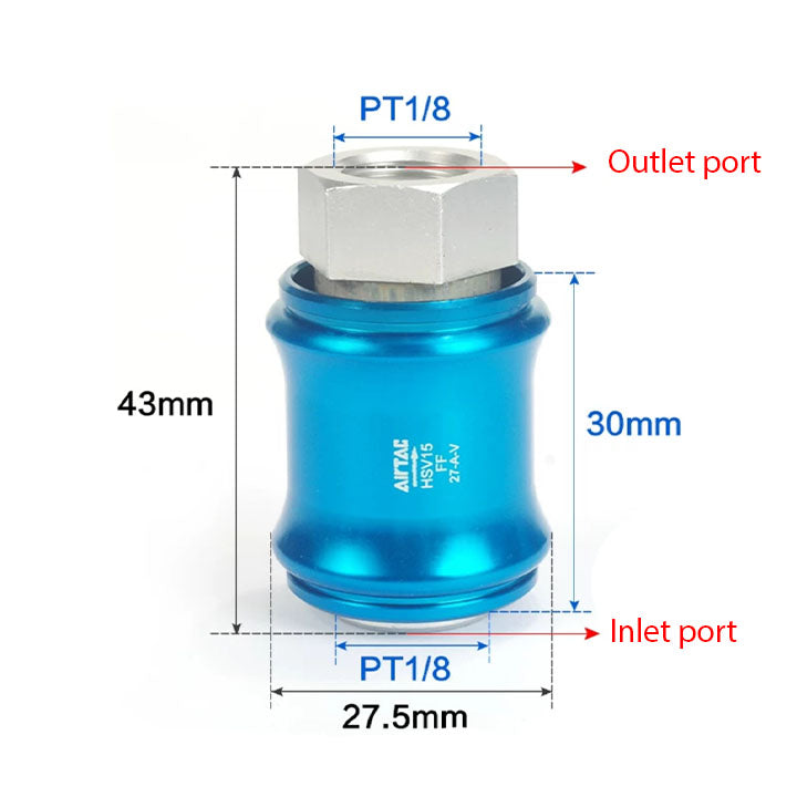 Ручной золотниковый клапан AirTAC HSV06FF