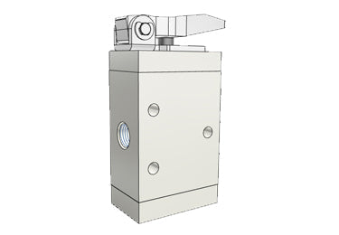 Ручной пневмоклапан 3/2 AirTAC M3D21008G