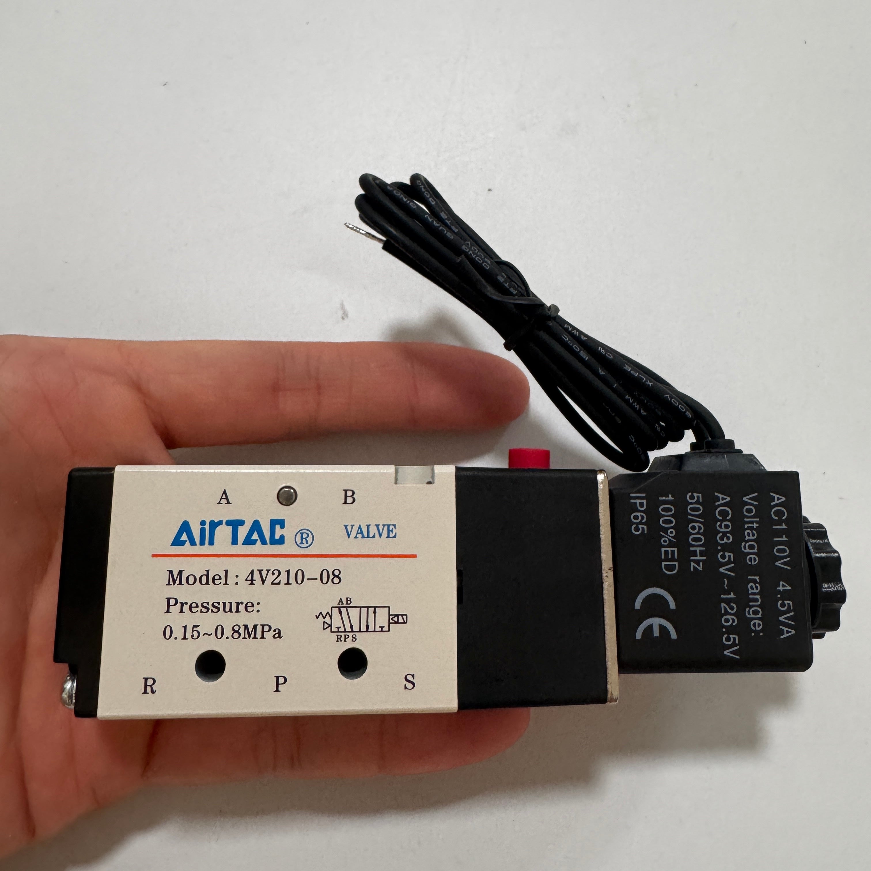 Электромагнитный клапан AirTAC 4V210-08