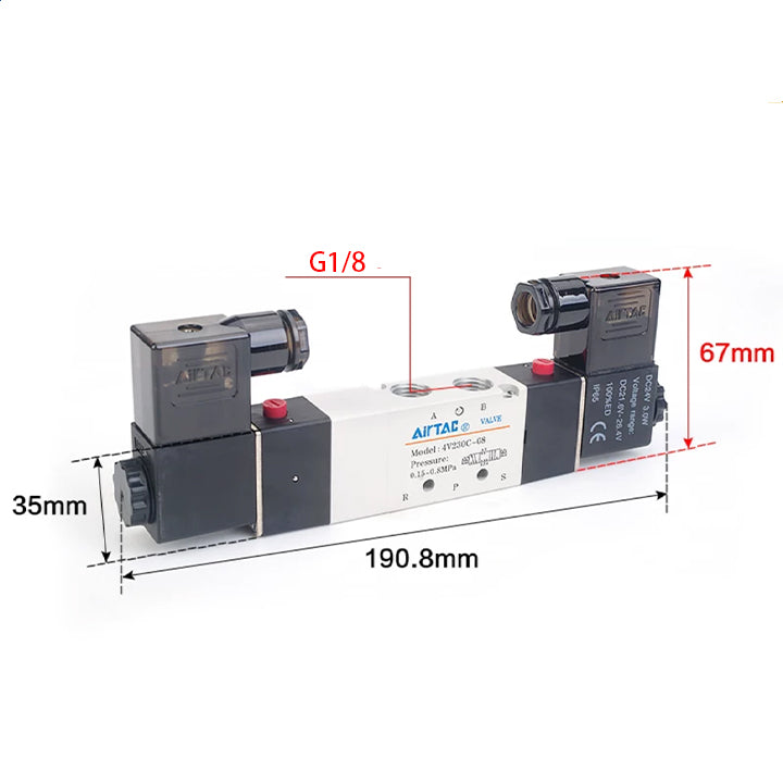 Электромагнитный клапан AirTAC 4V230C-06