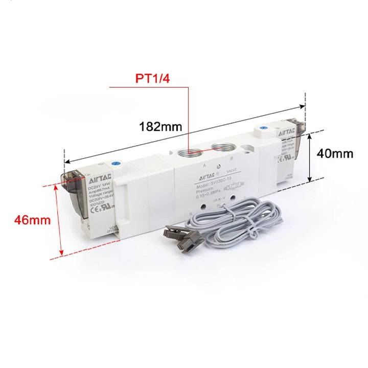 Электромагнитный клапан AirTAC 5V330P-08