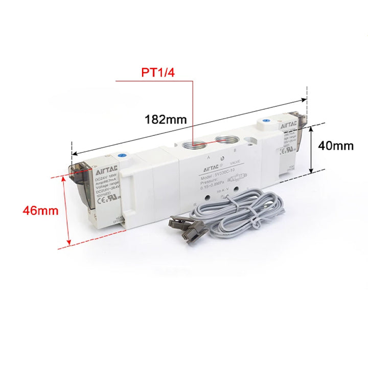 Электромагнитный клапан AirTAC 5V330E-08