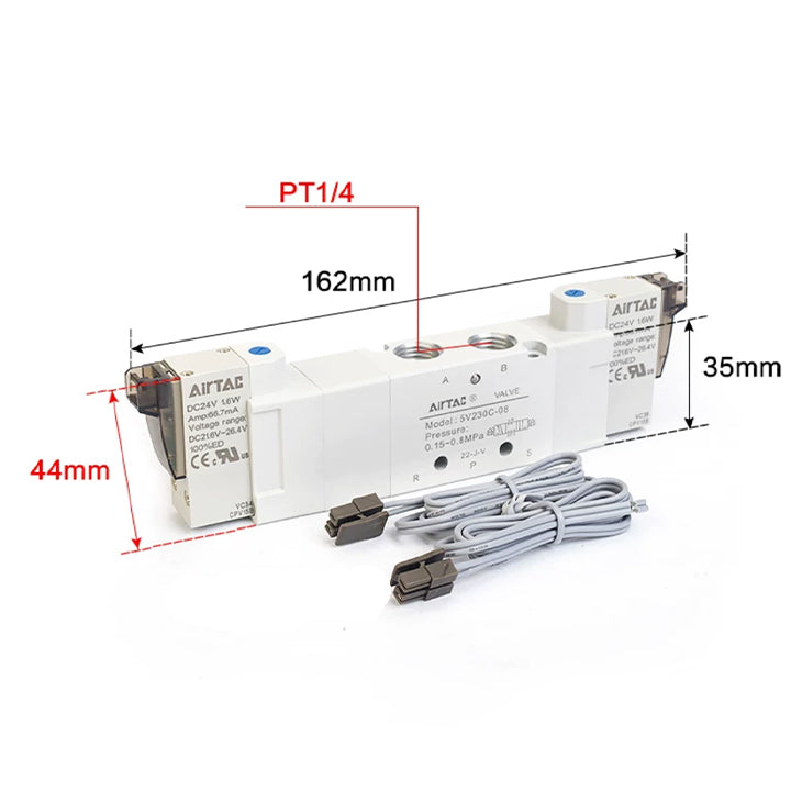 Электромагнитный клапан AirTAC 5V230P-08