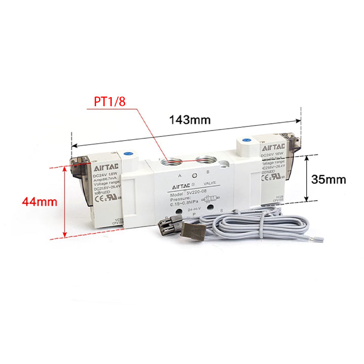 Электромагнитный клапан AirTAC 5V220-06