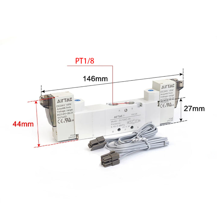 Электромагнитный клапан AirTAC 5V130P-06