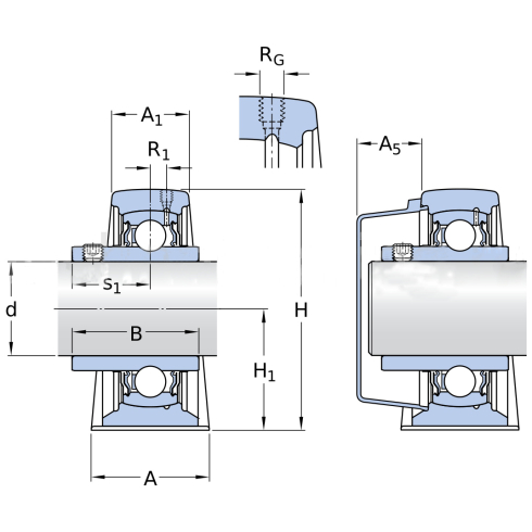 Подшипник шариковый радиальный SKF BB1-3255B 72x30x20,65 мм