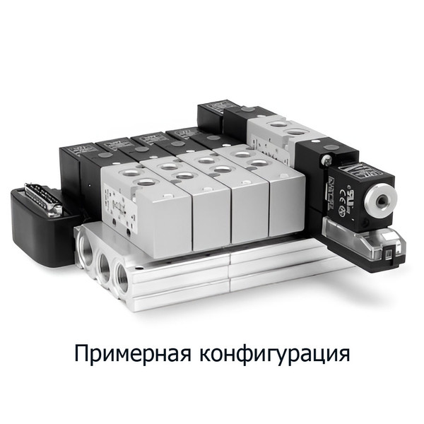 Пневмоостров Camozzi 3P8-000-4D-10M2L-G77