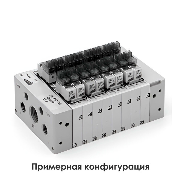 Пневмоостров Camozzi YP1K-4V-A