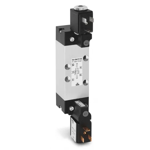 Распределитель с электромагнитным управлением Camozzi 954-F4A-P11-23-A83