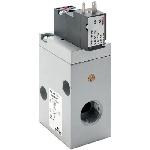 Распределитель с электромагнитным управлением Camozzi 830C3206-K131Y-N00-3A-C023