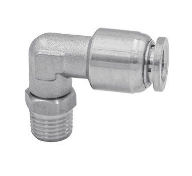 Фитинг цанговый угловой Camozzi X6520 6-R3/8 SS316