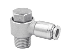 Фитинг цанговый угловой Camozzi X6622 6-R1/4 SS316