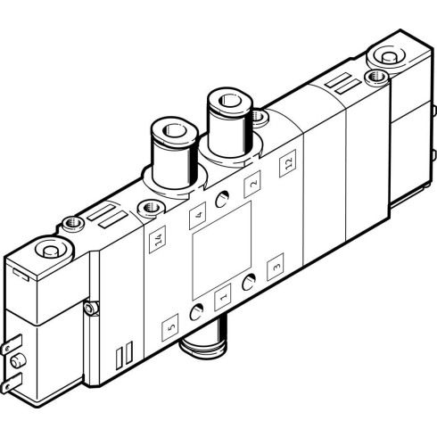 Распределитель с электроуправлением Festo CPE14-M1BH-5/3E-QS-6