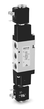 Распределитель Camozzi 354-E11-02-G7J-240V, тип резьбы G, тип управления Электромагнитное — фото товара