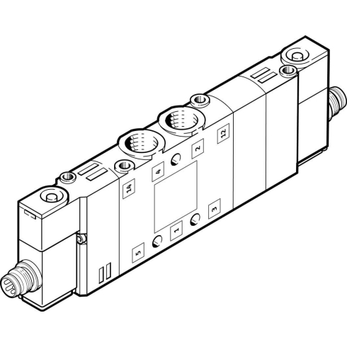 Распределитель с электроуправлением Festo CPE14-M1CH-5/3BS-1/8, арт. 550246, резьба Наружная резьба, тип резьбы G — фото товара