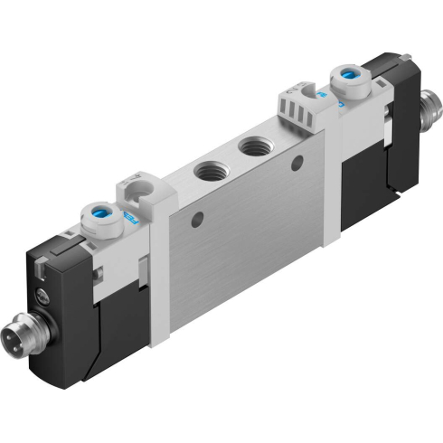 Распределитель с электроуправлением Festo VUVG-L10-T32U-AT-M7-1R8L, арт. 574219, резьба Наружная резьба, тип управления Электромагнитное — фото товара