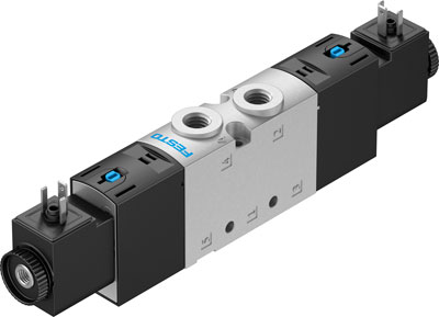 Распределитель с электроуправлением Festo VUVS-LT20-T32U-MZD-G18-F7-1C1, арт. 577522, резьба Наружная резьба, тип резьбы G — фото товара