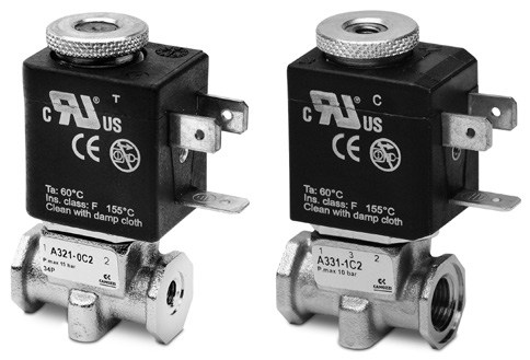 Распределитель с электроуправлением Camozzi A332-1C2-U7K-125V, тип резьбы G, тип управления Электромагнитное — фото товара