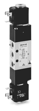 Распределитель Camozzi 358-E11-02-U7K-72V, тип резьбы G, тип управления Электромагнитное — фото товара
