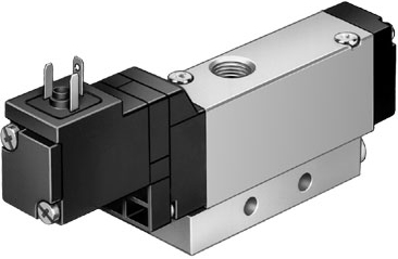 Распределитель с электроуправлением Festo MOEBH-3/2-1/8-B, арт. 173001, резьба Наружная резьба, тип резьбы G — фото товара