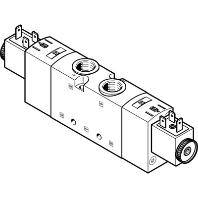 Распределитель с электроуправлением Festo VUVS-LT30-T32U-MD-G38-F8-1B2, арт. 8036711, резьба Наружная резьба, тип резьбы G — фото товара