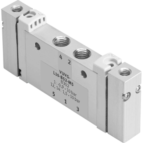 Пневмораспределитель Festo VUWG-L10-B52-M7, арт. 573825, резьба Наружная резьба, тип управления Пневматическое — фото товара