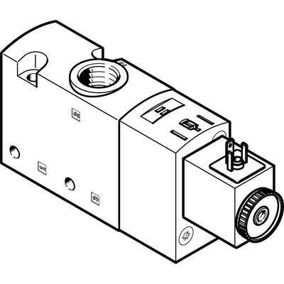 Распределитель с электроуправлением Festo VUVS-LT30-M32U-MZD-G38-F8-1C1, арт. 8036682, резьба Наружная резьба, тип резьбы G — фото товара