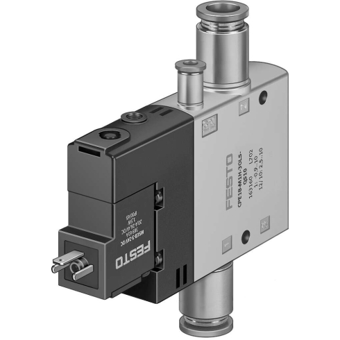Распределитель с электроуправлением Festo CPE24-M1H-3GLS-QS-12, арт. 163185, тип резьбы G, тип управления Электромагнитное — фото товара