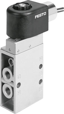 Распределитель с электроуправлением Festo MFH-5-1/8-120-EX, арт. 541655, резьба Наружная резьба, тип резьбы G — фото товара