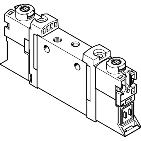 Распределитель с электроуправлением Festo VUVG-L10A-B52-ZT-M3-1P3, арт. 566444, резьба Наружная резьба, тип управления Электромагнитное — фото товара