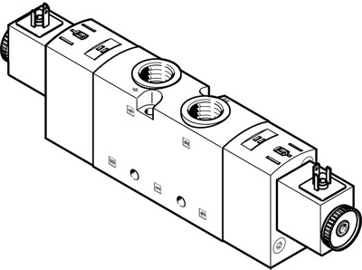 Распределитель с электроуправлением Festo VUVS-LT30-T32H-MD-G38-F8-1C1, арт. 8036716, резьба Наружная резьба, тип резьбы G — фото товара