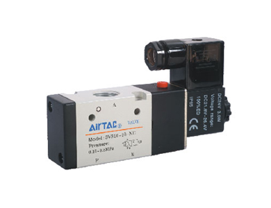 Распределитель с электроуправлением AirTAC 3V310-10C, тип резьбы R, тип управления Электромагнитное — фото товара