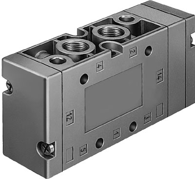 Пневмораспределитель Festo VL-5/3E-3/8-B-EX, арт. 536051, резьба Наружная резьба, тип резьбы G — фото товара