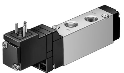 Распределитель с электроуправлением Festo MOEBH-3/2-1/8-P-B, арт. 173003, тип резьбы G, тип управления Электромагнитное — фото товара