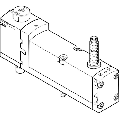 Распределитель с электроуправлением Festo VSVA-B-M52-MZH-A1-1T1L-APX-0.5, арт. 8033057, тип резьбы G, тип управления Электромагнитное — фото товара