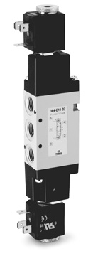 Распределитель Camozzi 374-011-02-U7K-110V, тип резьбы G, тип управления Электромагнитное — фото товара
