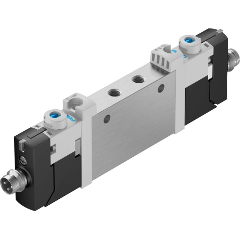 Распределитель с электроуправлением Festo VUVG-L10-P53C-T-M5-1R8L, арт. 577346, резьба Наружная резьба, тип управления Электромагнитное — фото товара
