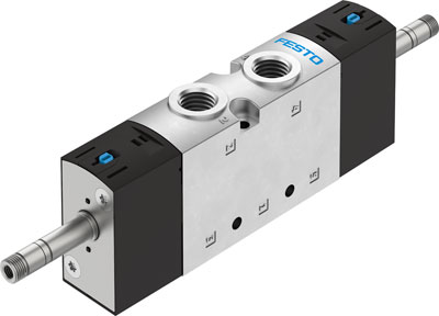 Распределитель с электроуправлением Festo VUVS-LT30-B52-D-G38-F8, арт. 8036693, резьба Наружная резьба, тип резьбы G — фото товара