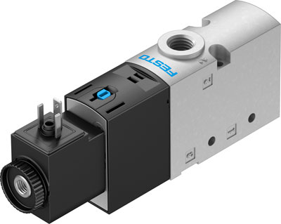 Распределитель с электроуправлением Festo VUVS-LT20-M32U-MD-G18-F7-1C1, арт. 577513, резьба Наружная резьба, тип резьбы G — фото товара