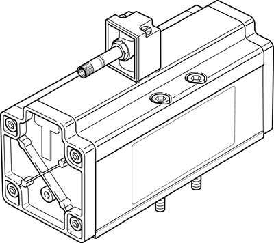 Распределитель с электроуправлением Festo MFH-5/2-D4, арт. 546034, тип резьбы G, тип управления Электромагнитное — фото товара