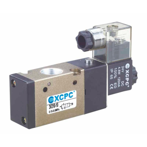 Распределитель с электроуправлением XCPC 3V310-08-NO-DC24V, арт. XC24539, тип резьбы G, тип управления Электромагнитное — фото товара