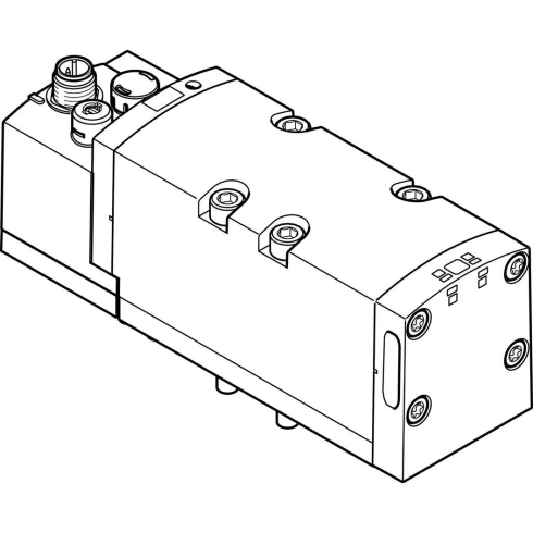 Распределитель с электроуправлением Festo VSVA-B-M52-AD-D2-1R5L, арт. 566993, тип резьбы G, тип управления Электромагнитное — фото товара