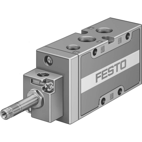 Распределитель с электроуправлением Festo MFH-5-1/4-L-S-B, арт. 33185, резьба Наружная резьба, тип резьбы G — фото товара