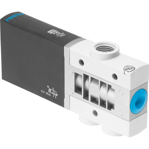 Распределитель с электроуправлением Festo MHE4-M1H-3/2G-1/4, арт. 525186, резьба Наружная резьба, тип резьбы G — фото товара
